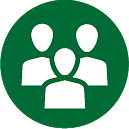 Groups group of students icon
